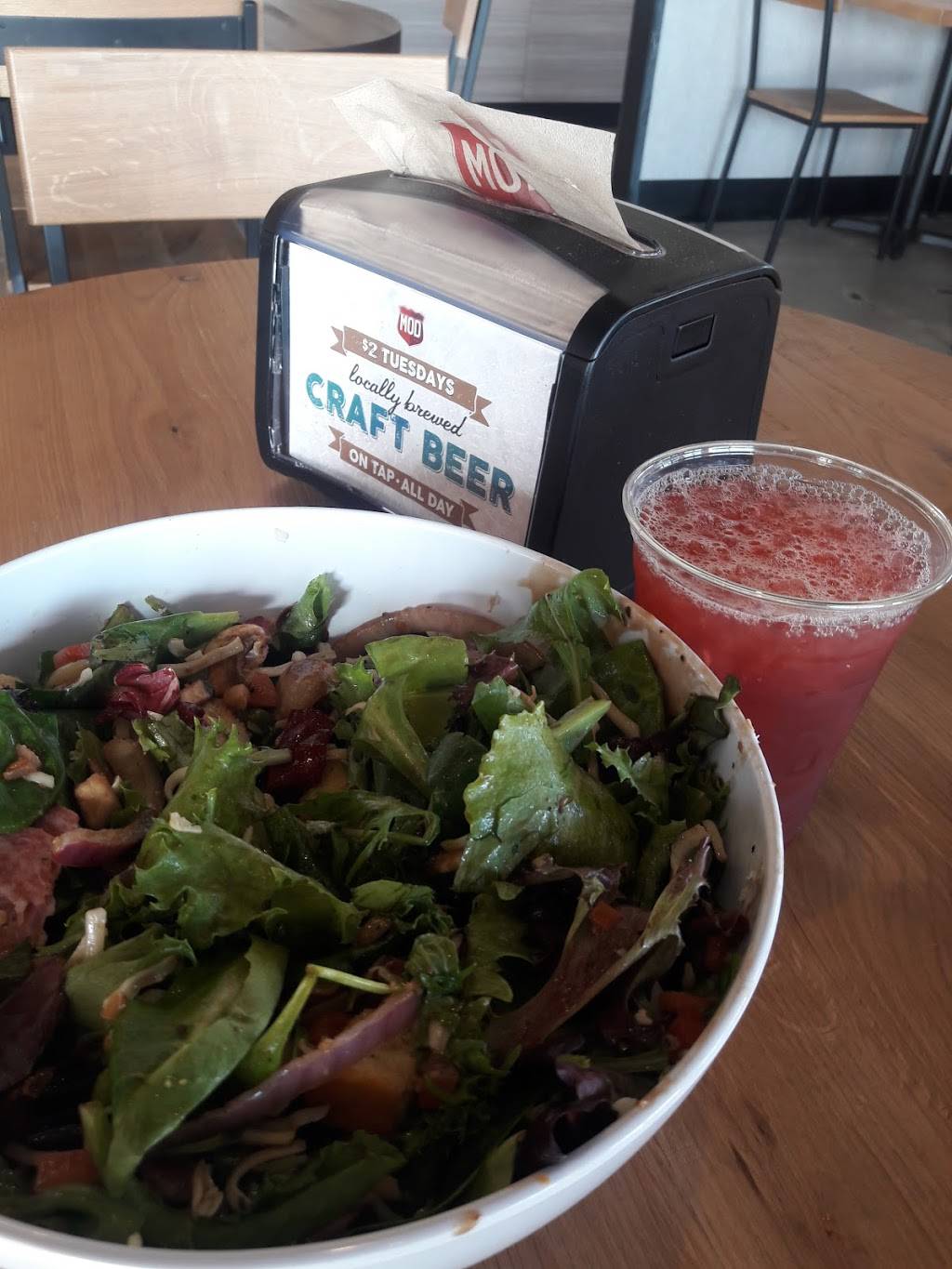 MOD Pizza | restaurant | 7675 N Blackstone Ave #101, Fresno, CA 93720, USA | 5592069311 OR +1 559-206-9311