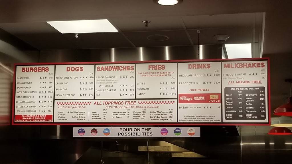 Five Guys | restaurant | 4 Kelch Dr, Malta, NY 12020, USA | 5182895645 OR +1 518-289-5645