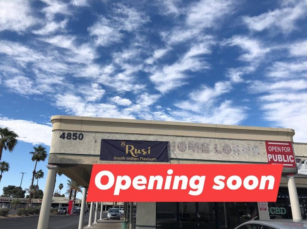 Rusi South Indian Flavor | restaurant | 4850 W Flamingo Rd Suite #43, Las Vegas, NV 89103, USA | 7024440201 OR +1 702-444-0201