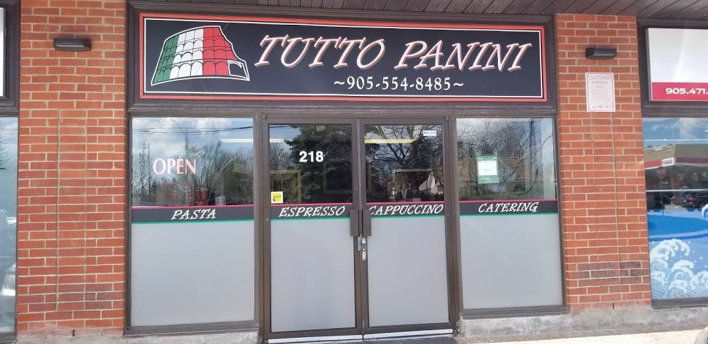 Tutto Panini & Pasta | restaurant | 5990 16th Ave, Markham, ON L6E 1A2, Canada | 9055548485 OR +1 905-554-8485