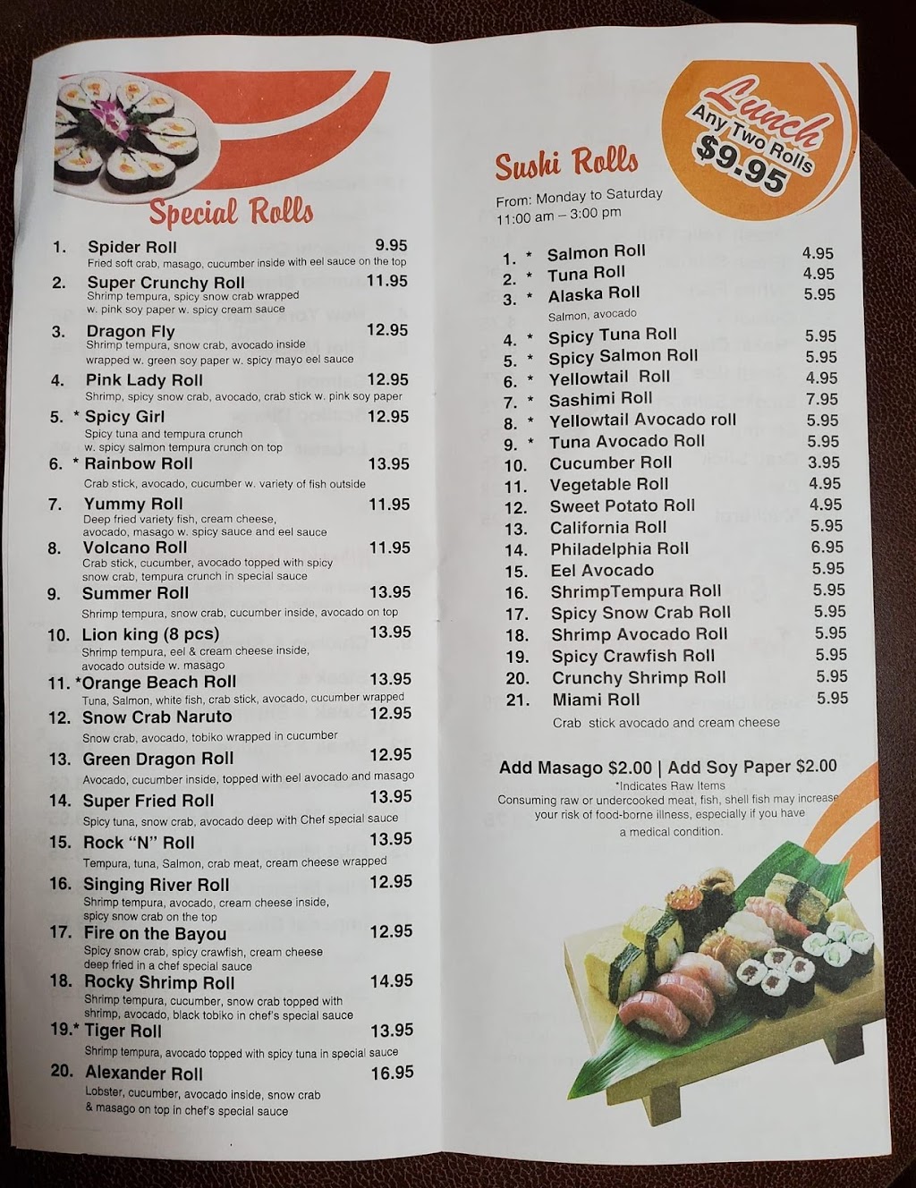 YAMATO JAPANESE | restaurant | 4856 US-231, Wetumpka, AL 36092, USA | 3344783263 OR +1 334-478-3263