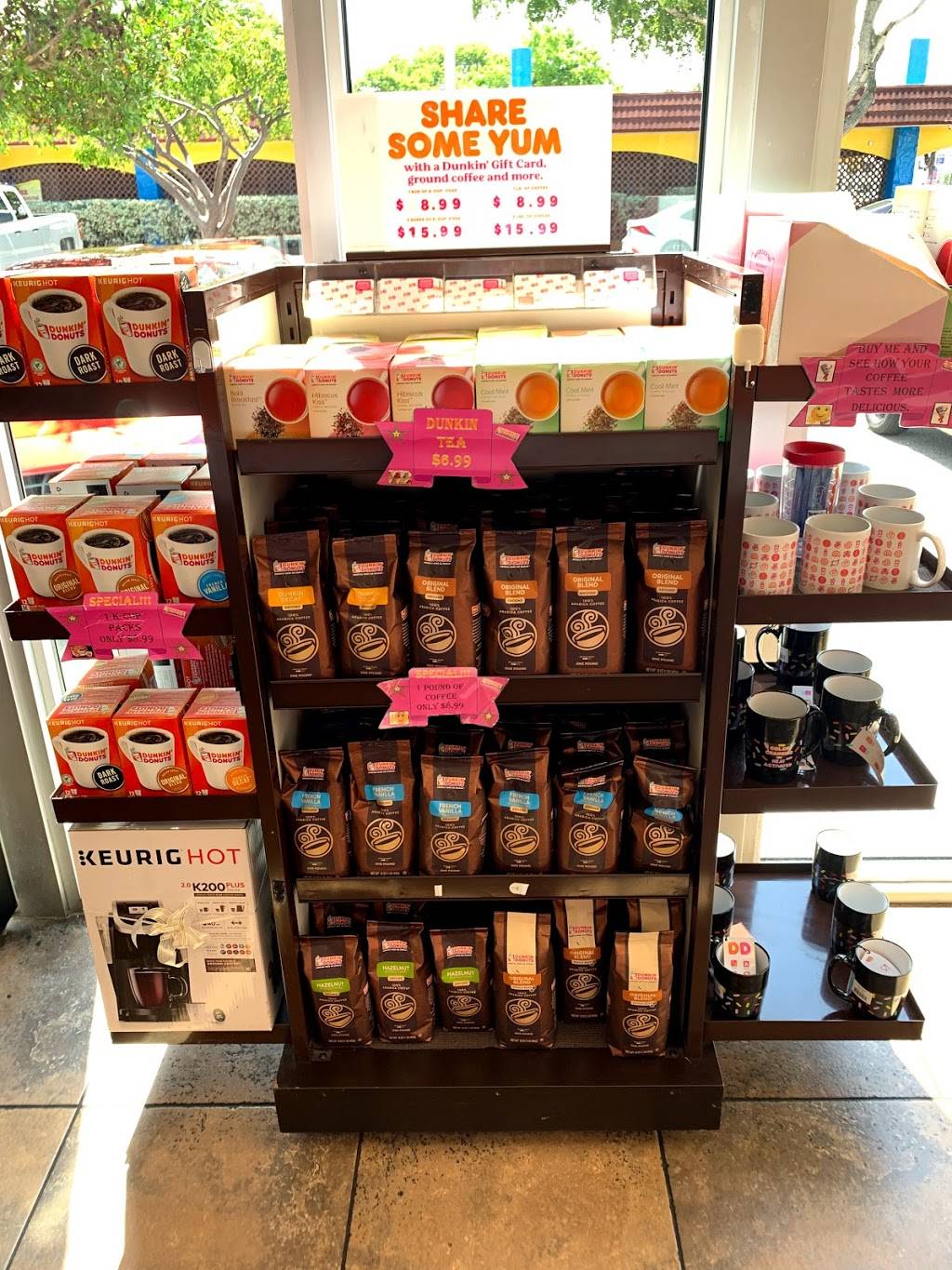 Dunkin | bakery | 9720 N Kendall Dr, Miami, FL 33176, USA | 3054283773 OR +1 305-428-3773