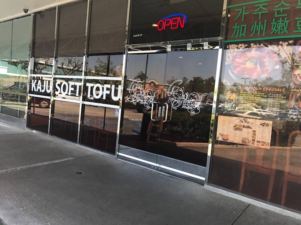 Kaju Tofu Restaurant | restaurant | 5408 Walnut Ave, Irvine, CA 92604, USA | 9496532849 OR +1 949-653-2849