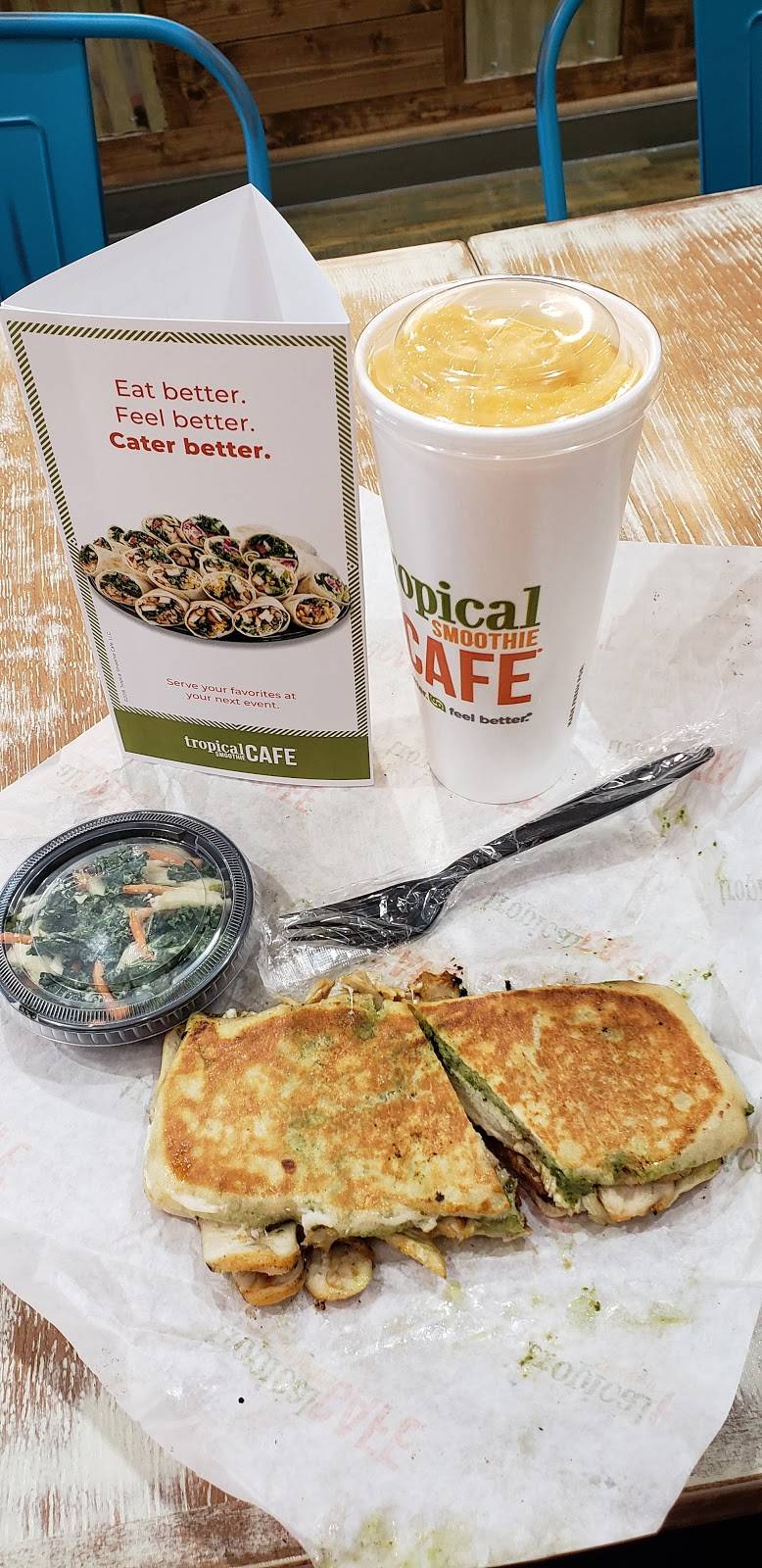 Tropical Smoothie Cafe | restaurant | 9524 Antioch Rd, Overland Park, KS 66212, USA | 9132135782 OR +1 913-213-5782