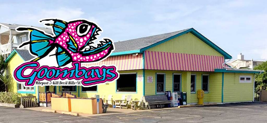 Goombays Grille & Raw Bar | restaurant | 1608 N Virginia Dare Trail, Kill Devil Hills, NC 27948, USA | 2524416001 OR +1 252-441-6001