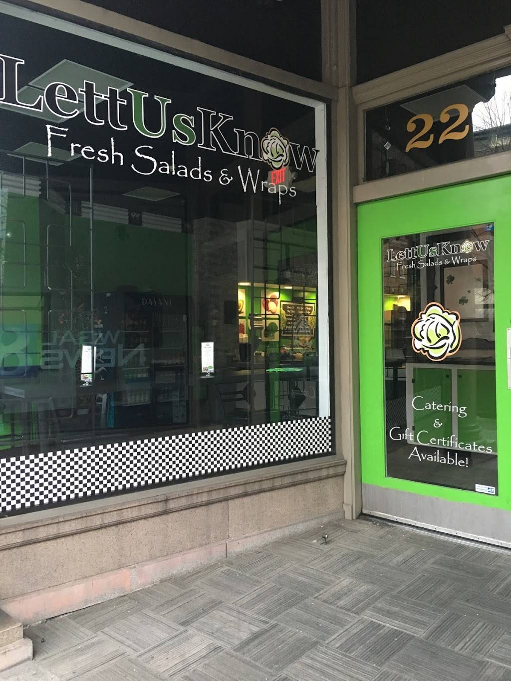 LettUsKnow | restaurant | 22 S George St, York, PA 17404, USA | 7177798981 OR +1 717-779-8981