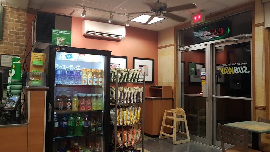Restaurant SUBWAY | restaurant | 360 St Jacques St, Napierville, QC J0J 1L0, Canada | 4502450518 OR +1 450-245-0518