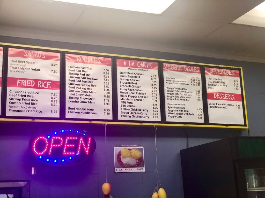 Thai and Chinese Express | restaurant | 2540 Main Street J, Irvine, CA 92614, USA | 9497241813 OR +1 949-724-1813