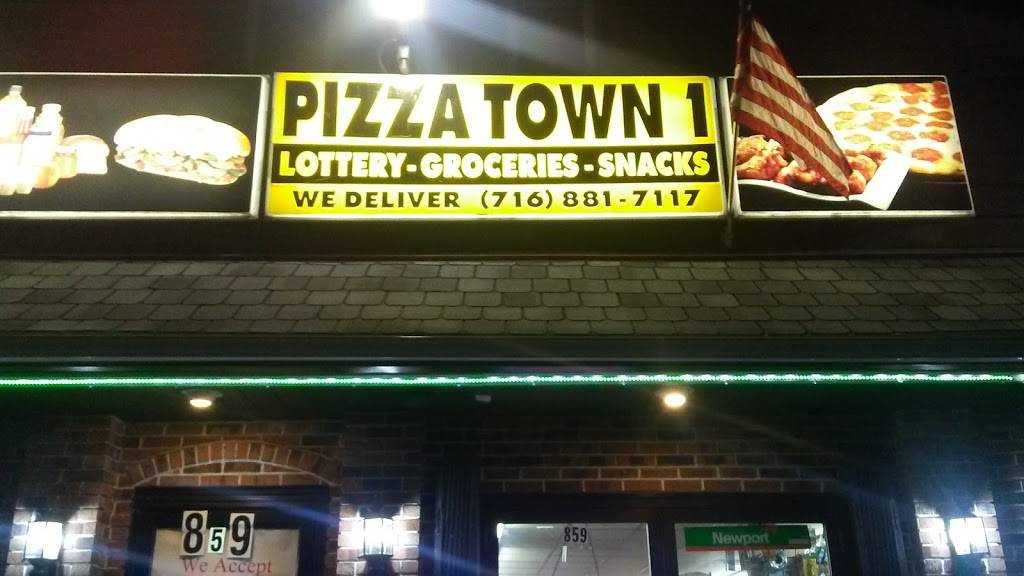 Pizza Town | restaurant | 859 Niagara St, Buffalo, NY 14213, USA | 7168817117 OR +1 716-881-7117