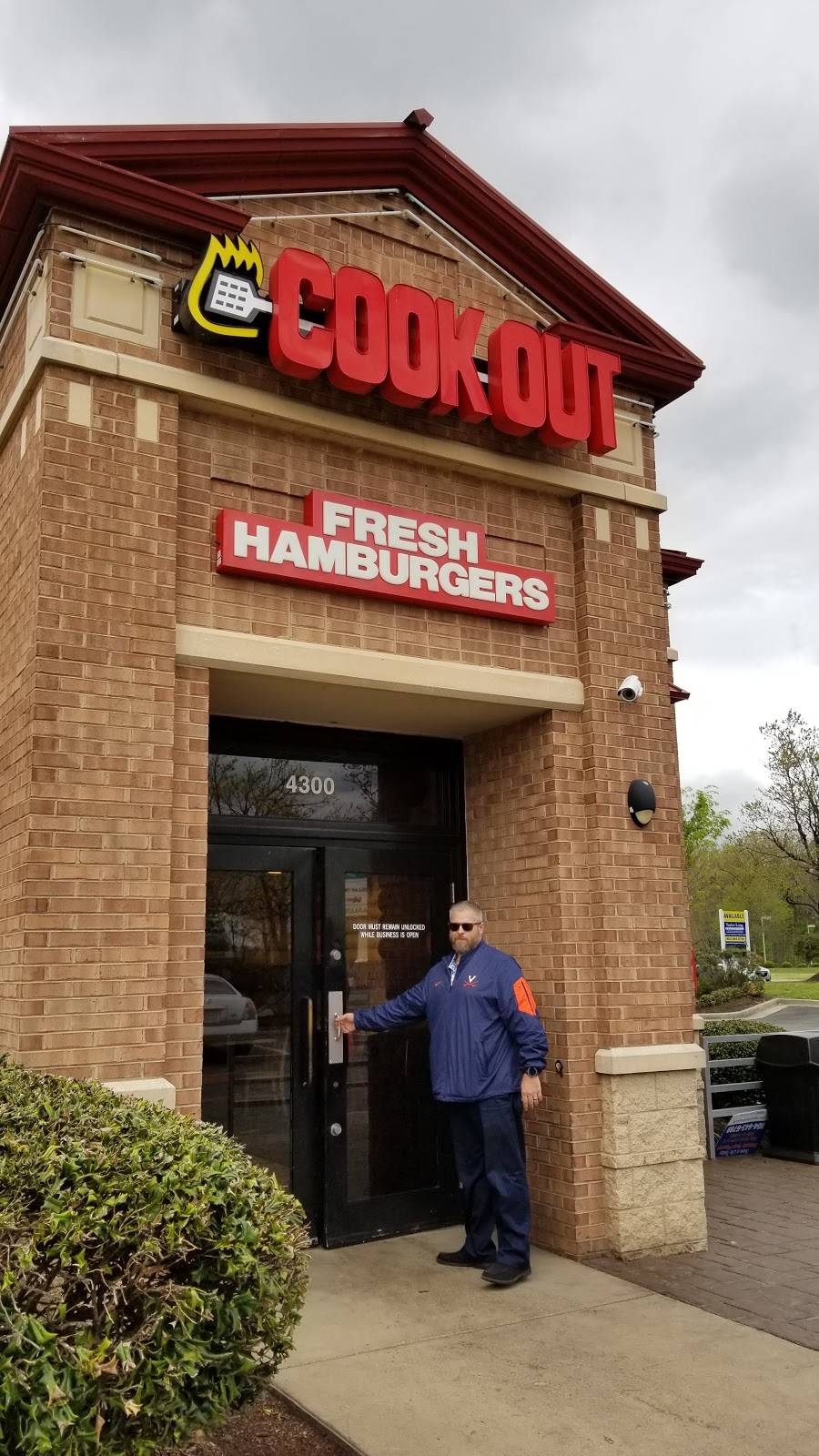 Cook Out | restaurant | 4300 S Laburnum Ave, Richmond, VA 23231, USA | 8042361459 OR +1 804-236-1459