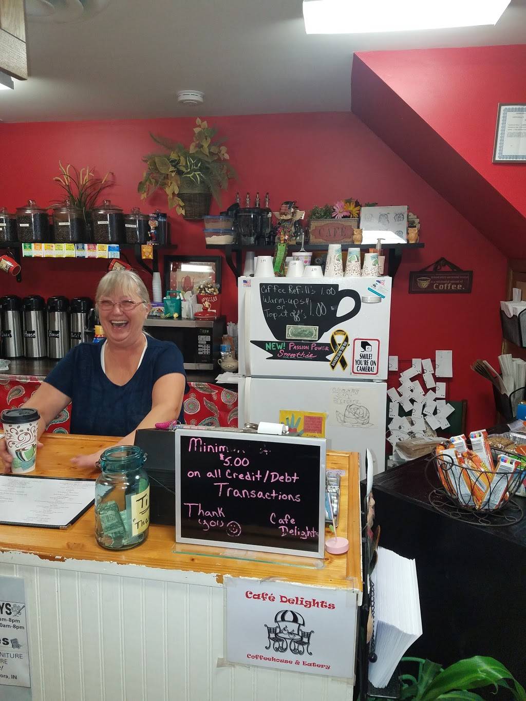 Cummins Café Delights | bakery | 31 E High St, Lawrenceburg, IN 47025, USA | 8125371002 OR +1 812-537-1002