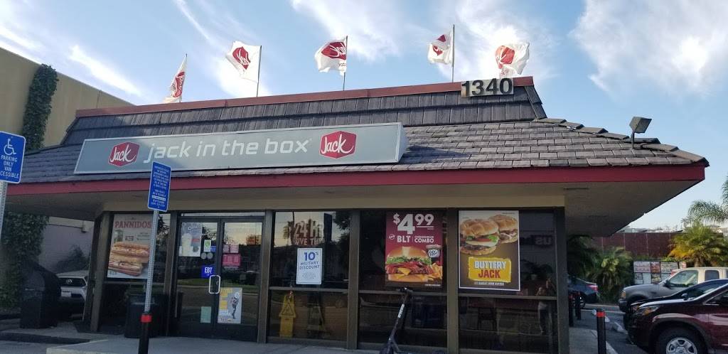 Jack in the Box | restaurant | 1340 Rosecrans St, San Diego, CA 92106, USA | 6192227608 OR +1 619-222-7608