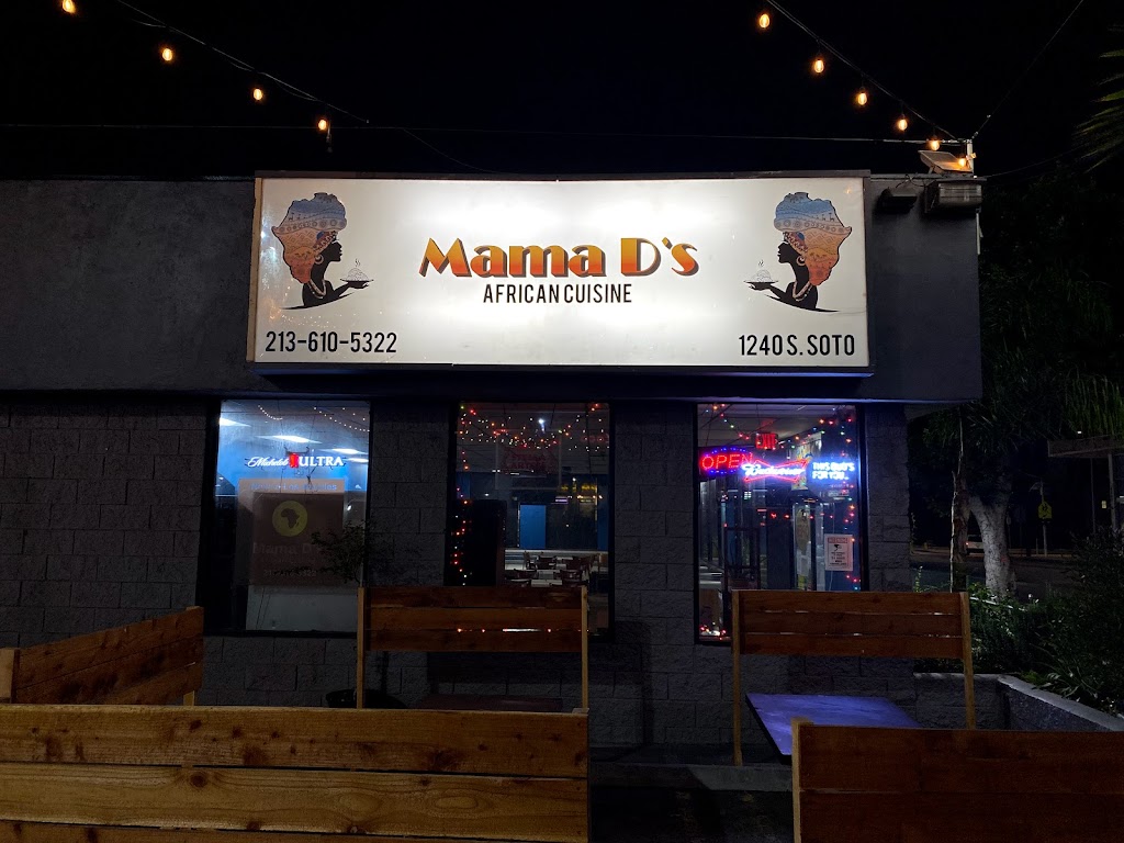 Mama Ds African Cuisine | restaurant | 1240 S Soto St, Los Angeles, CA 90023, USA | 5622699818 OR +1 562-269-9818