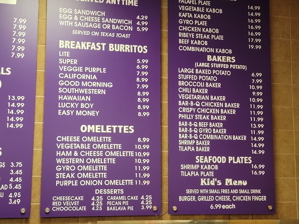 The Purple Onion | restaurant | 3318 Rainbow Dr, Rainbow City, AL 35906, USA | 2564595026 OR +1 256-459-5026