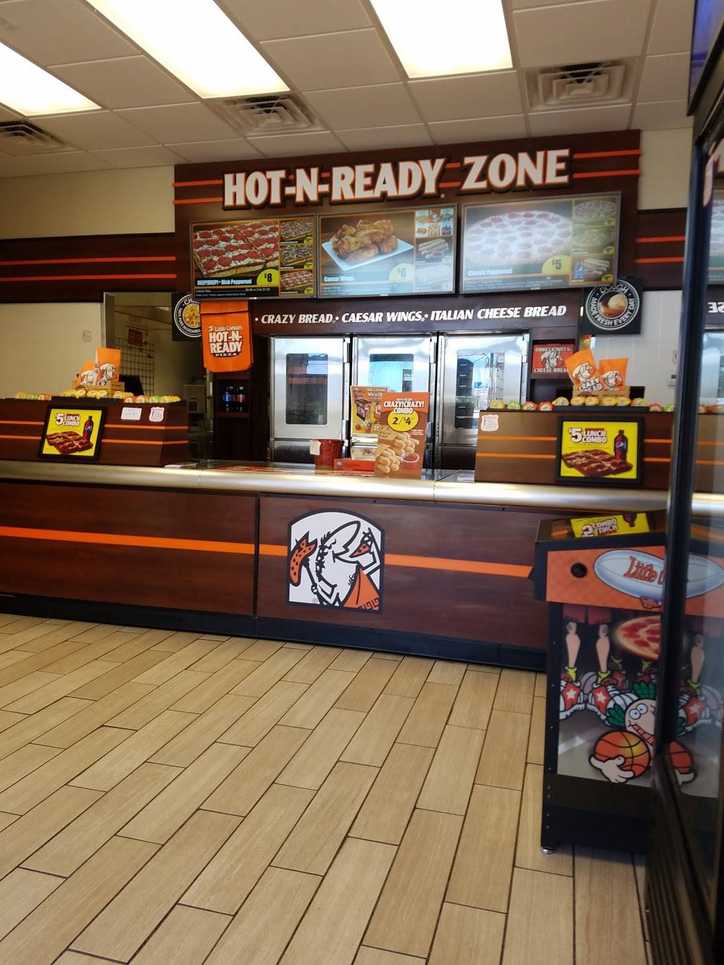 Little Caesars Pizza | meal takeaway | 2099 Collier Pkwy, Land O Lakes, FL 34639, USA | 8138037922 OR +1 813-803-7922