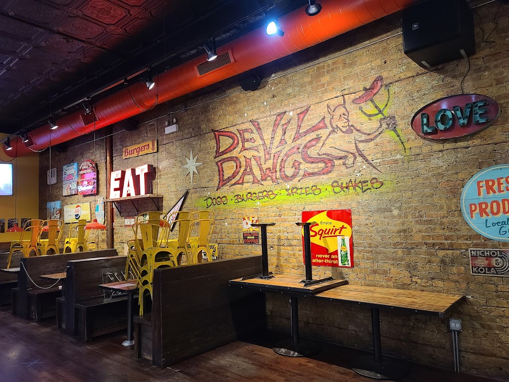 Devil Dawgs Wicker Park | meal takeaway | 1431 N Milwaukee Ave, Chicago, IL 60622, USA | 7736879441 OR +1 773-687-9441