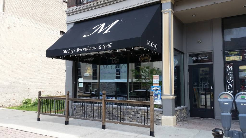 McCoys Barrelhouse & Grill | restaurant | 1013 State St, Erie, PA 16501, USA | 8148712940 OR +1 814-871-2940