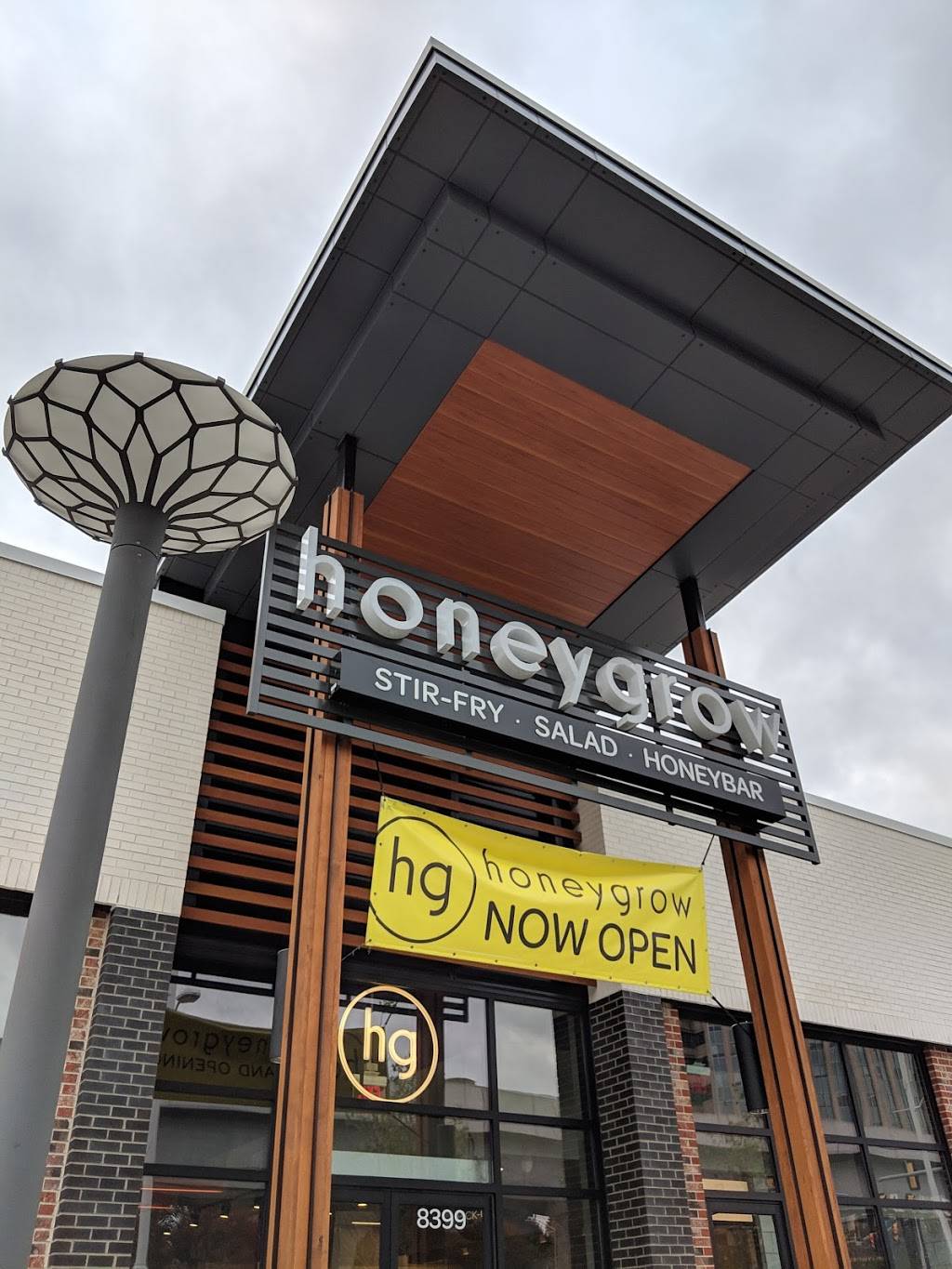 honeygrow | restaurant | 8399 Leesburg Pike, Vienna, VA 22182, USA | 5712824208 OR +1 571-282-4208