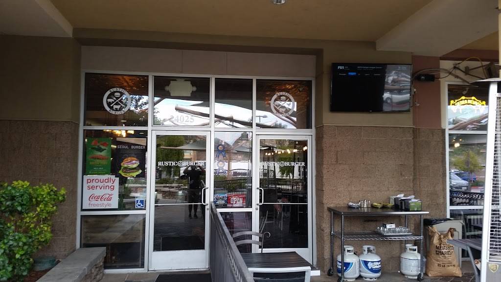 Rustic Burger House | restaurant | 24025 Newhall Ranch Rd, Santa Clarita, CA 91355, USA | 6612541300 OR +1 661-254-1300