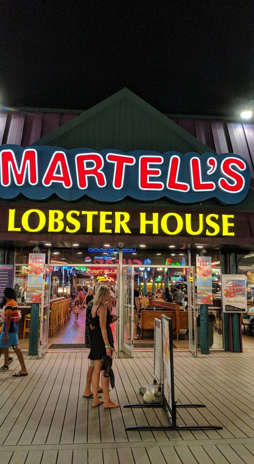 Martells Lobster House | restaurant | 310 Boardwalk, Point Pleasant Beach, NJ 08742, USA | 7328920131 OR +1 732-892-0131