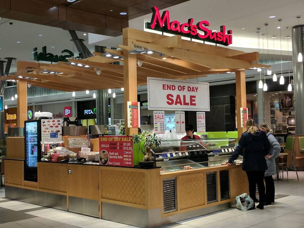 Macs Sushi | restaurant | Conestoga Mall, 550 King St N, Waterloo, ON N2L 5W6, Canada | 5198838188 OR +1 519-883-8188