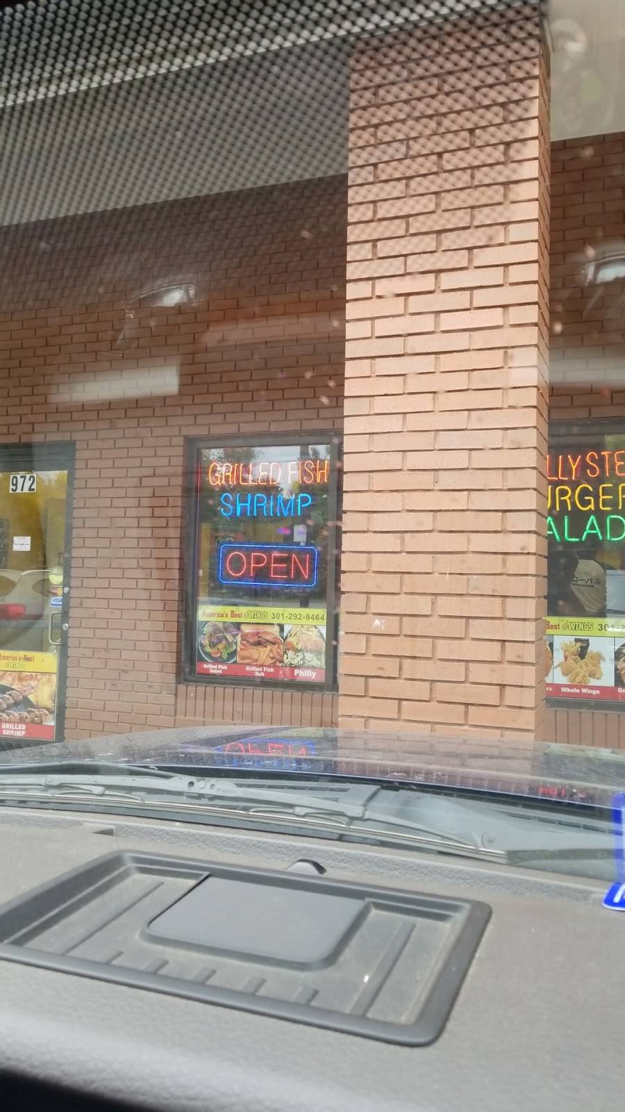 Americas Best Wings | restaurant | 972 Swan Creek Rd E, Fort Washington, MD 20744, USA | 3012929464 OR +1 301-292-9464