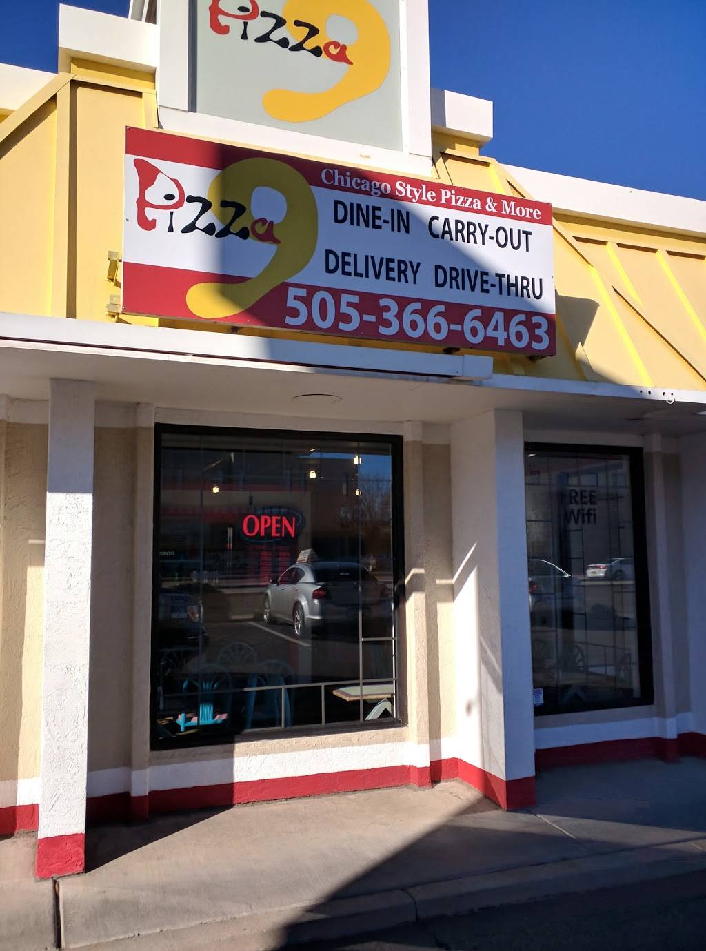 Pizza 9 on Gibson | meal delivery | 5305 Gibson Blvd SE, Albuquerque, NM 87108, USA | 5053666463 OR +1 505-366-6463