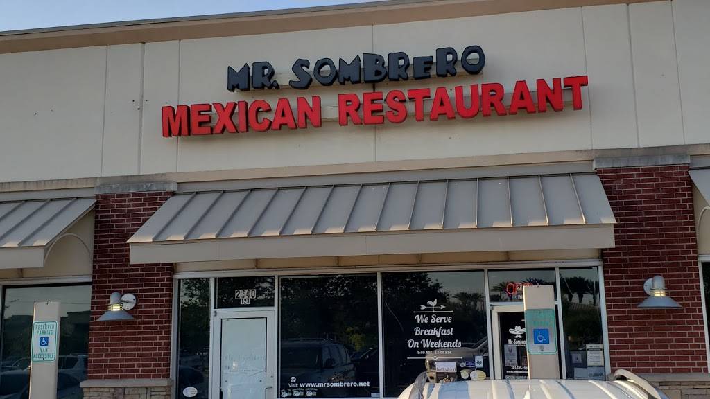 Mr. Sombrero | restaurant | 2640 E League City Pkwy #123, League City, TX 77573, USA | 2815351505 OR +1 281-535-1505