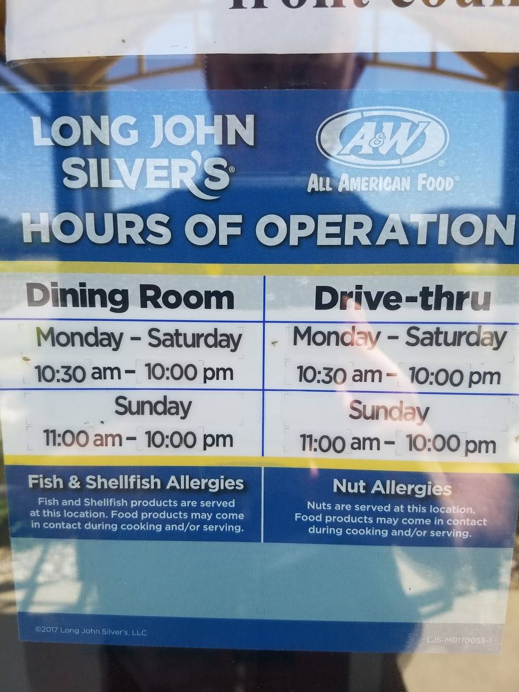Long John Silvers | restaurant | 1728 E Markland Ave, Kokomo, IN 46901, USA | 7654577857 OR +1 765-457-7857