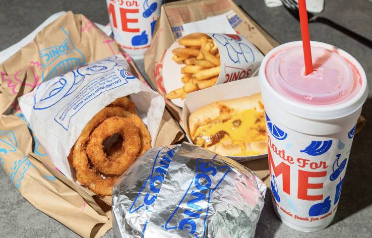 Sonic Drive-In | restaurant | 1021 W Frankford Rd, Carrollton, TX 75007, USA | 9722423104 OR +1 972-242-3104