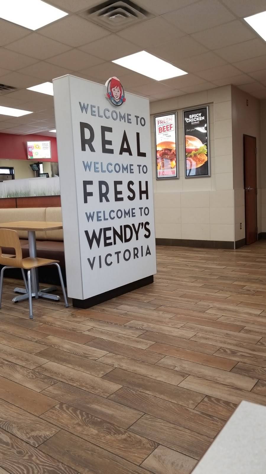 Wendys | restaurant | 3507 N Navarro St, Victoria, TX 77901, USA | 3615416021 OR +1 361-541-6021