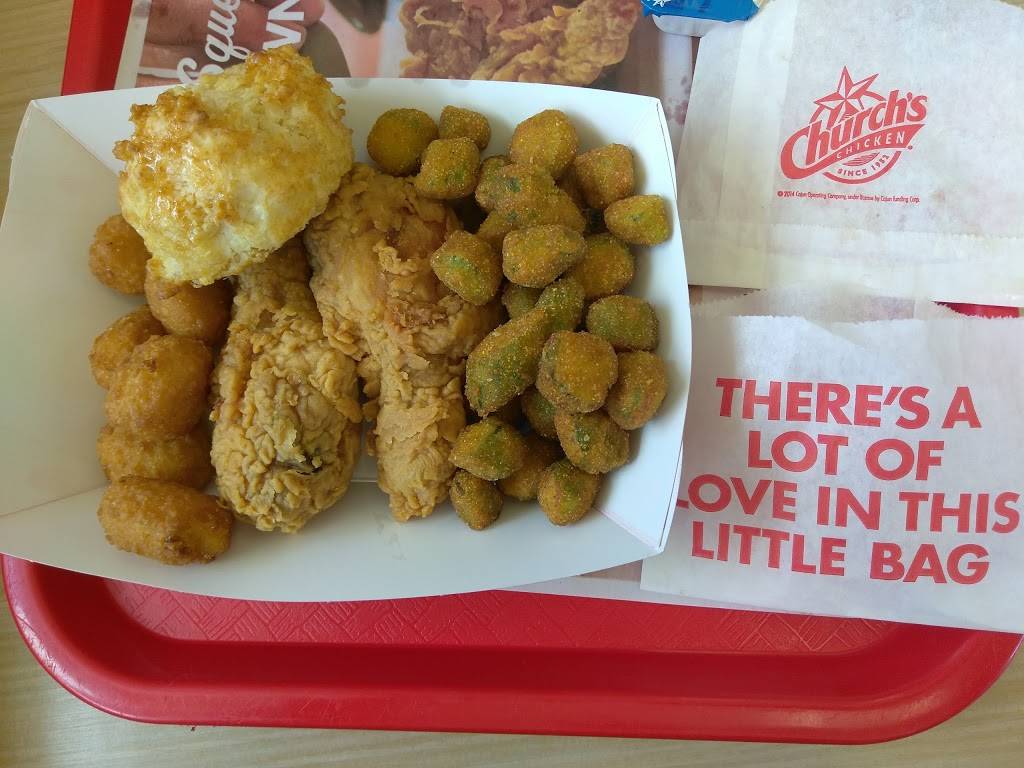 Churchs Chicken | restaurant | 1855 Dunn Ave, Jacksonville, FL 32218, USA | 9043749153 OR +1 904-374-9153