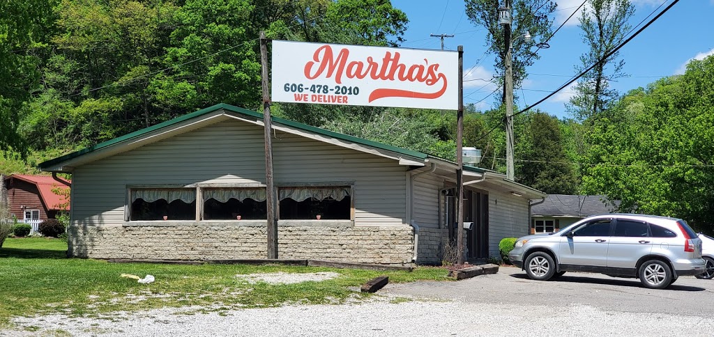 Marthas | restaurant | 43 Ivy Creek, Ivel, KY 41642, USA | 6064782010 OR +1 606-478-2010