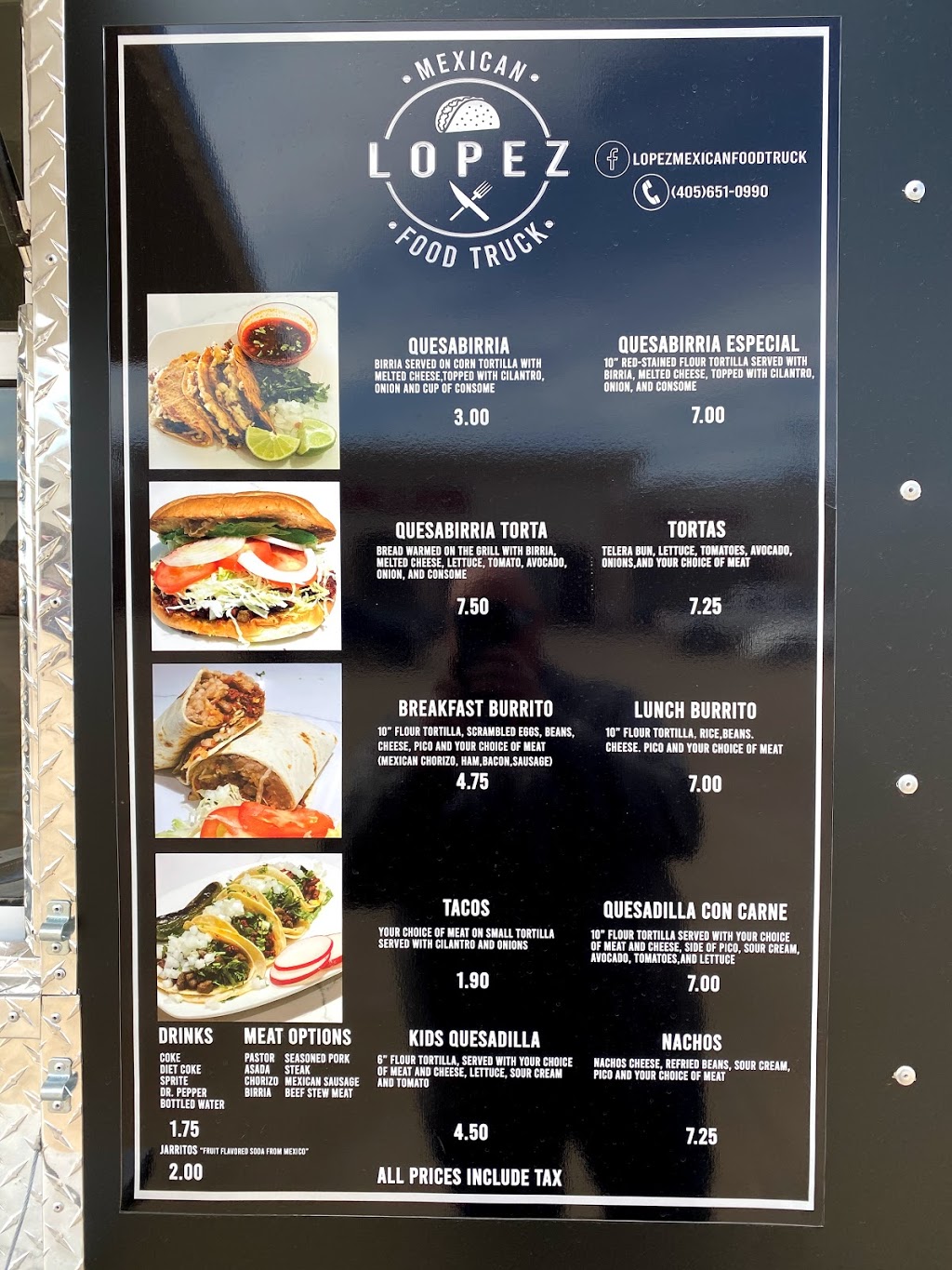 Lopez Mexican Food Truck | restaurant | 410 Piedmont Rd N, Piedmont, OK 73078, USA | 4056510990 OR +1 405-651-0990