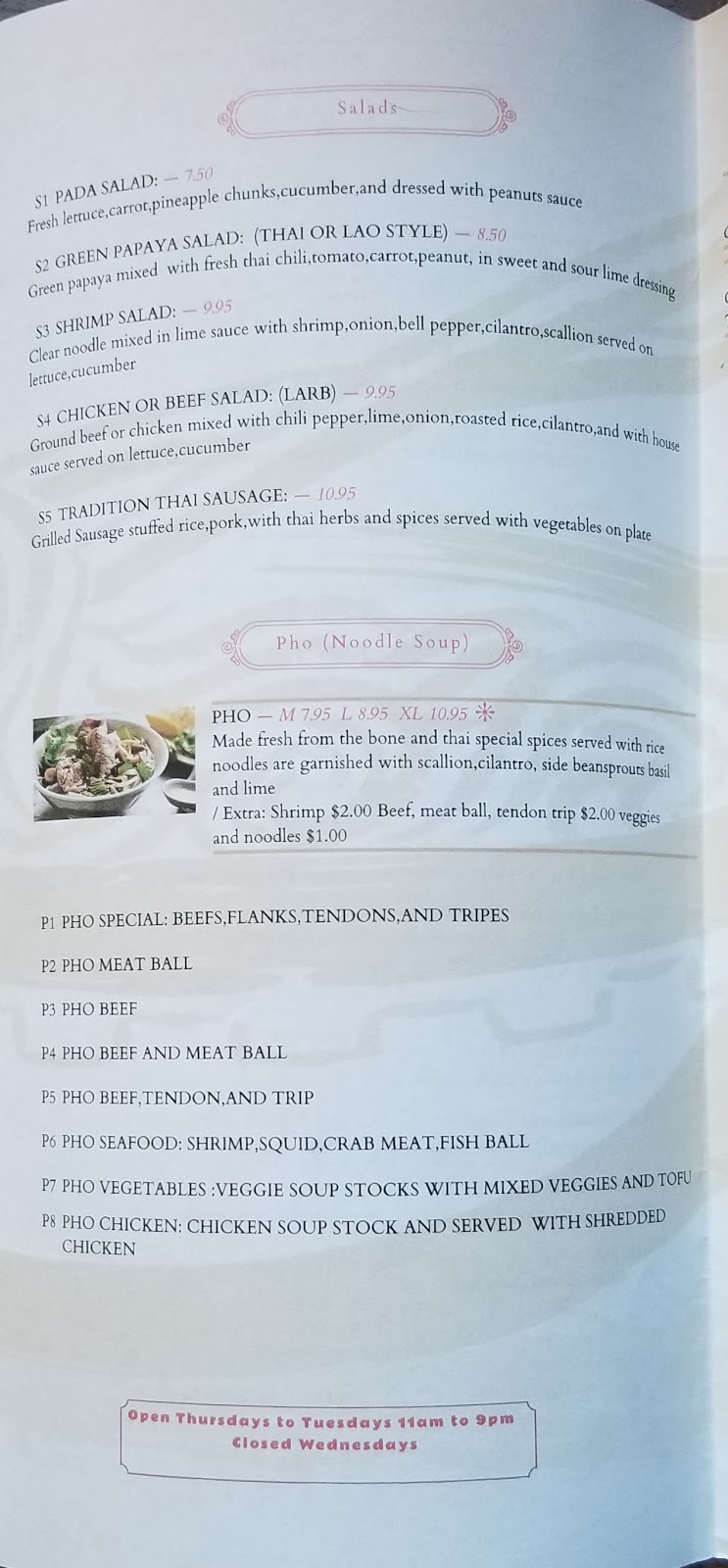 Pada Thai | restaurant | 200 Lunenburg St, Fitchburg, MA 01420, USA | 9782984850 OR +1 978-298-4850