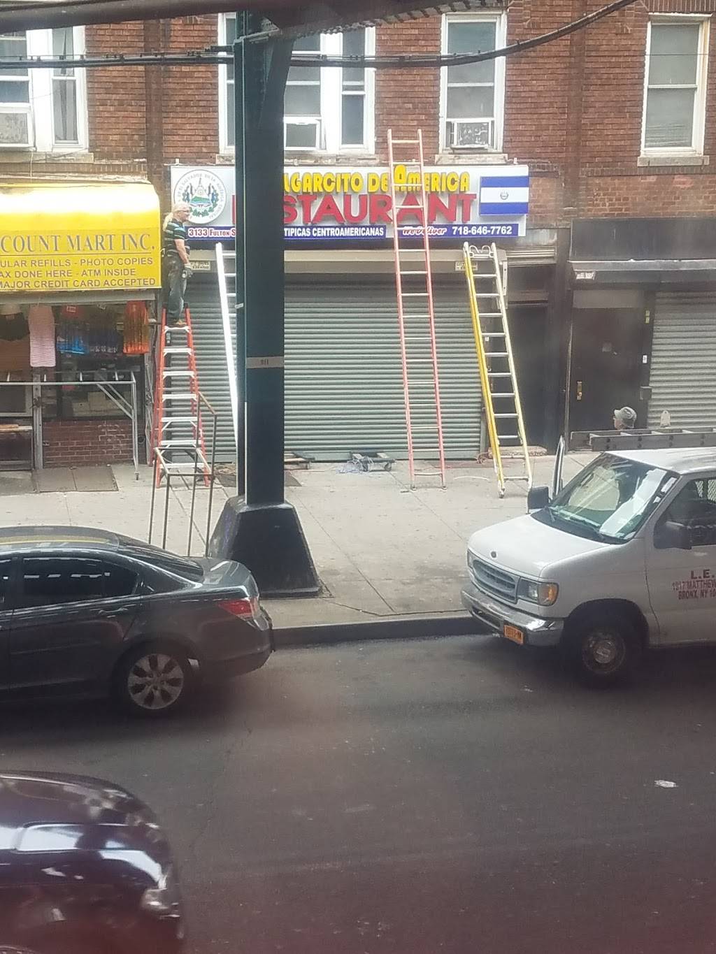 El Pulgarcito de America | restaurant | 3133 Fulton St, Brooklyn, NY 11208, USA | 7186477762 OR +1 718-647-7762