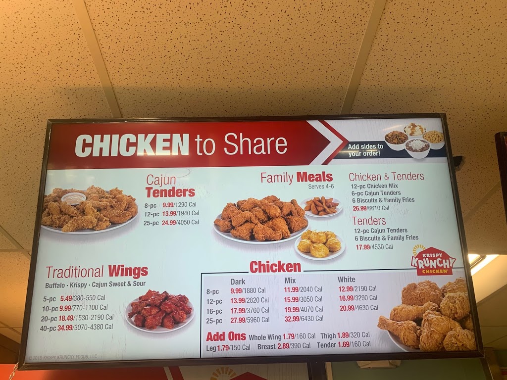 Krispy Krunchy Chicken | restaurant | 331 N White Horse Pike, Magnolia, NJ 08049, USA | 8564414160 OR +1 856-441-4160
