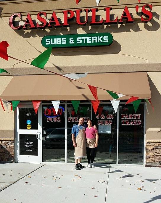 Casapullas Steak & Sub Shop | restaurant | 488 Bear Christiana Rd, Bear, DE 19701, USA | 3023252222 OR +1 302-325-2222