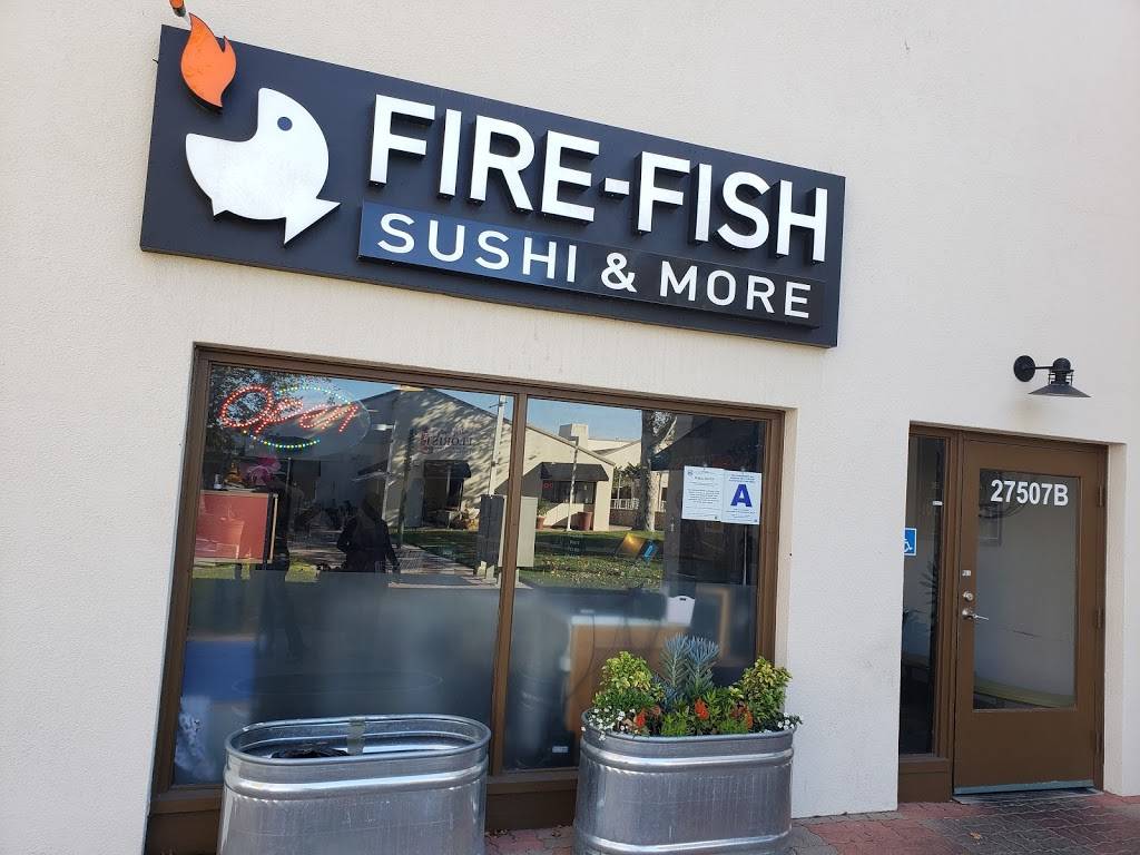 Fire-Fish Sushi & More | restaurant | 27507 Ynez Rd, Temecula, CA 92591, USA | 9516999689 OR +1 951-699-9689