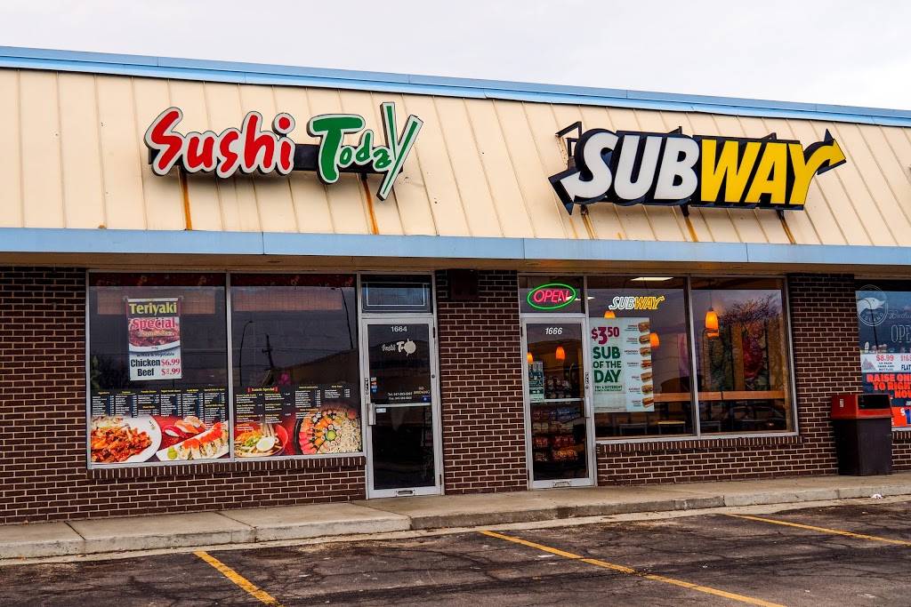 Subway Restaurants | restaurant | 1666 Greenleaf Ave, Elk Grove Village, IL 60007, USA | 8474271006 OR +1 847-427-1006