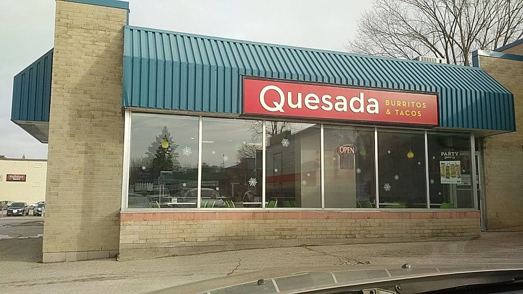 Quesada Burritos & Tacos | restaurant | 145 Erie St #1, Stratford, ON N5A 2M6, Canada | 5192711920 OR +1 519-271-1920