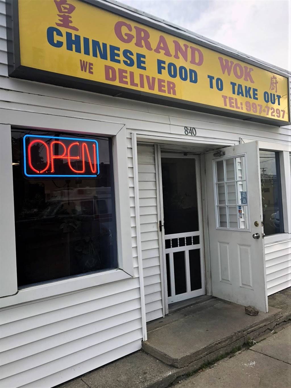 Grand Wok Restaurant | restaurant | 840 Kempton St, New Bedford, MA 02740, USA | 5089977297 OR +1 508-997-7297