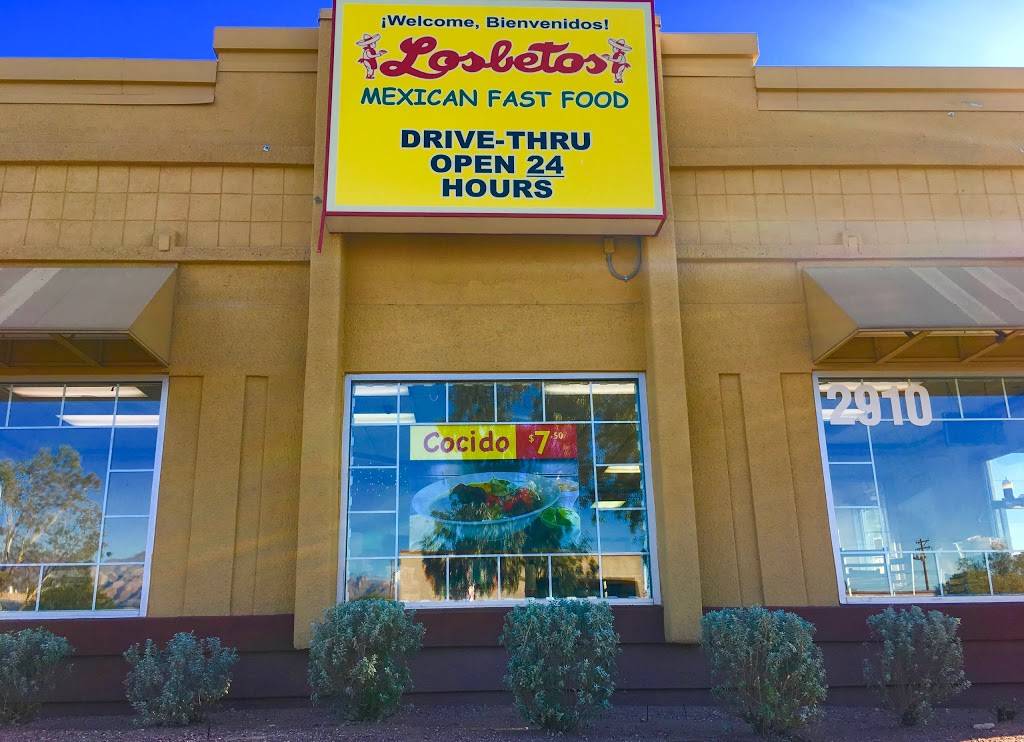 Los Betos Mexican Food | restaurant | 2910 E Speedway Blvd, Tucson, AZ 85716, USA | 5207950000 OR +1 520-795-0000