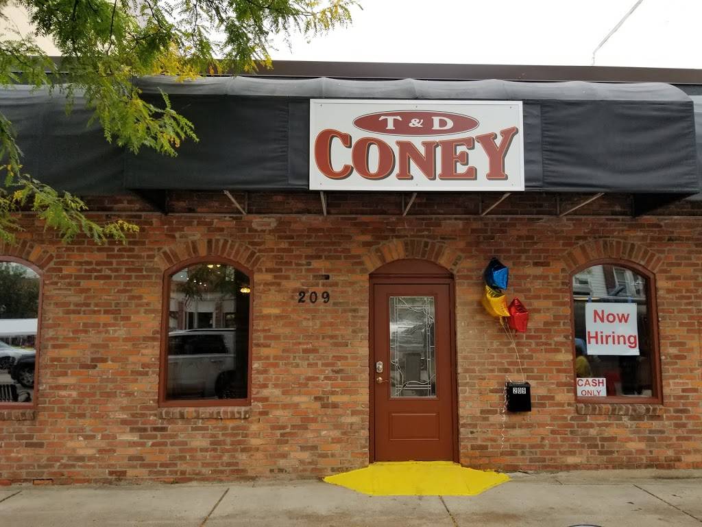 T&D Coney Grill | restaurant | 209 S Main St, Eaton Rapids, MI 48827, USA | 5174419027 OR +1 517-441-9027