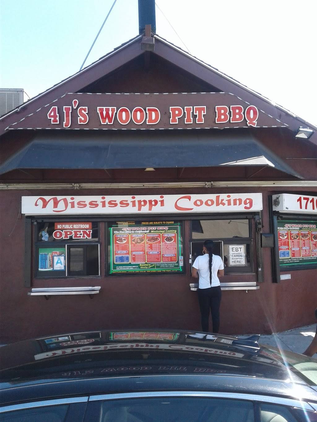 4Js Wood Pit BBQ | restaurant | 3409, 1710 E Compton Blvd, Compton, CA 90221, USA | 3106312090 OR +1 310-631-2090