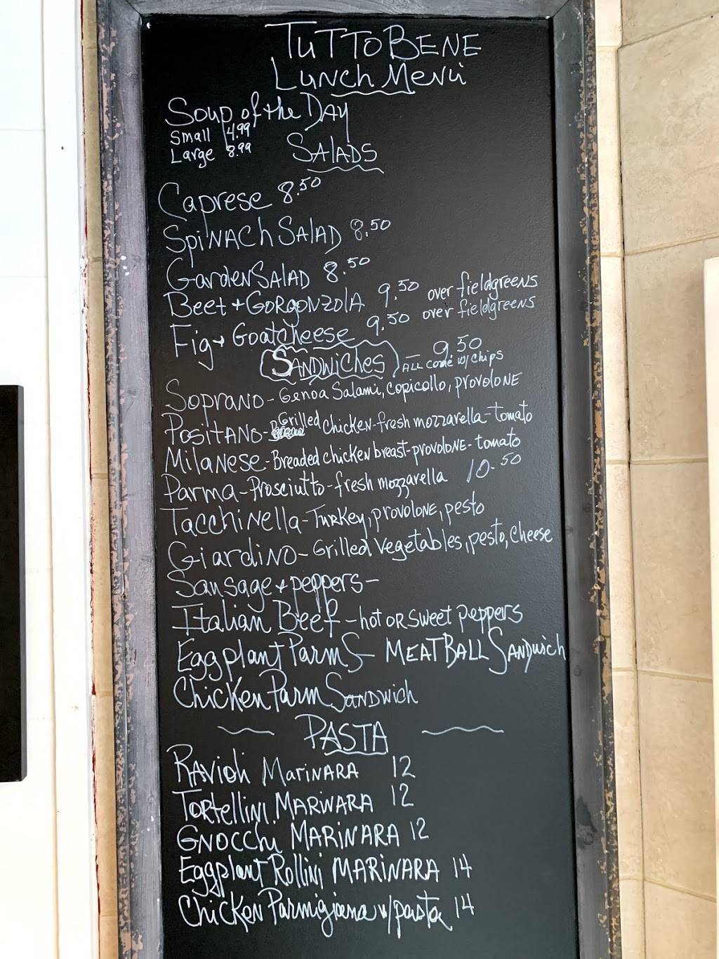 Tutto Bene | restaurant | 552 Crescent Blvd, Glen Ellyn, IL 60137, USA | 6304694790 OR +1 630-469-4790