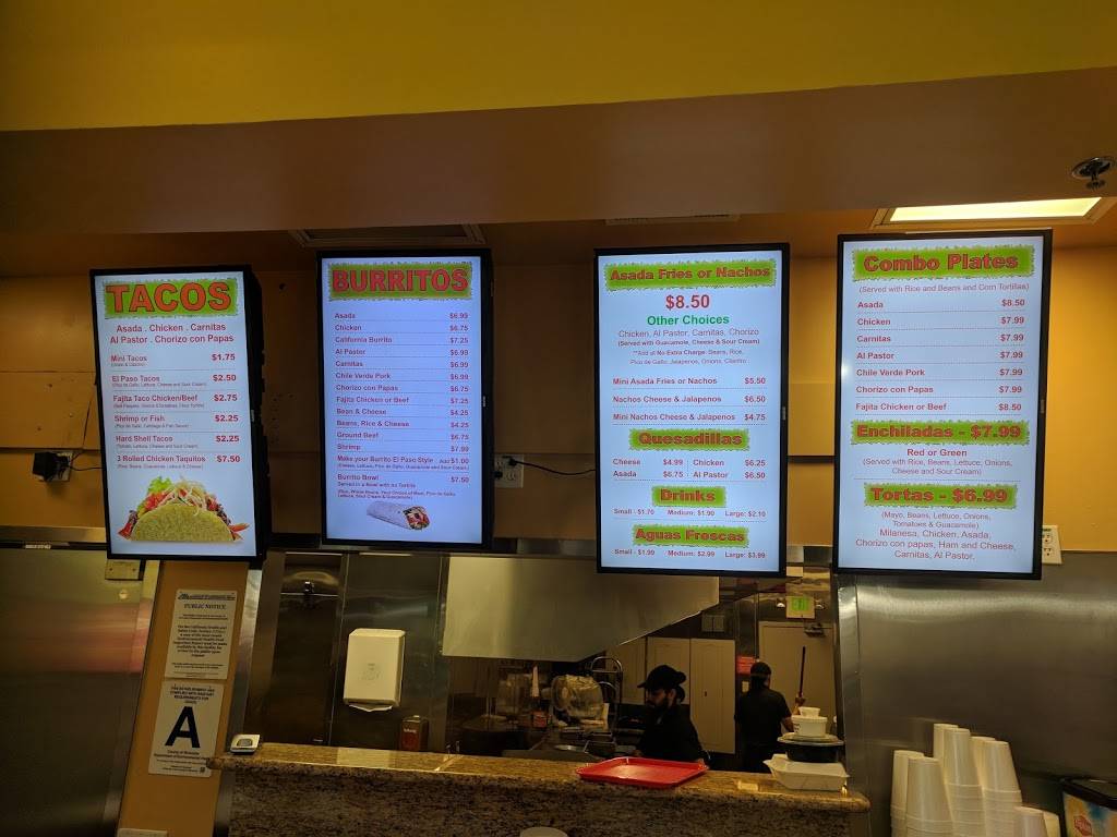 El Paso Mexican Food | restaurant | 22500 Town Cir, Moreno Valley, CA 92553, USA | 9516532580 OR +1 951-653-2580