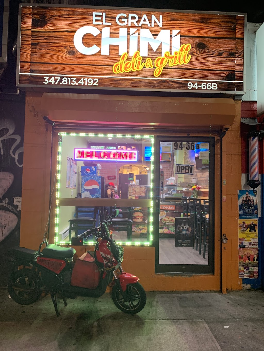 El Gran Chimi Deli & Grill | meal delivery | 9466 Corona Ave., Queens, NY 11373, USA | 3478134192 OR +1 347-813-4192