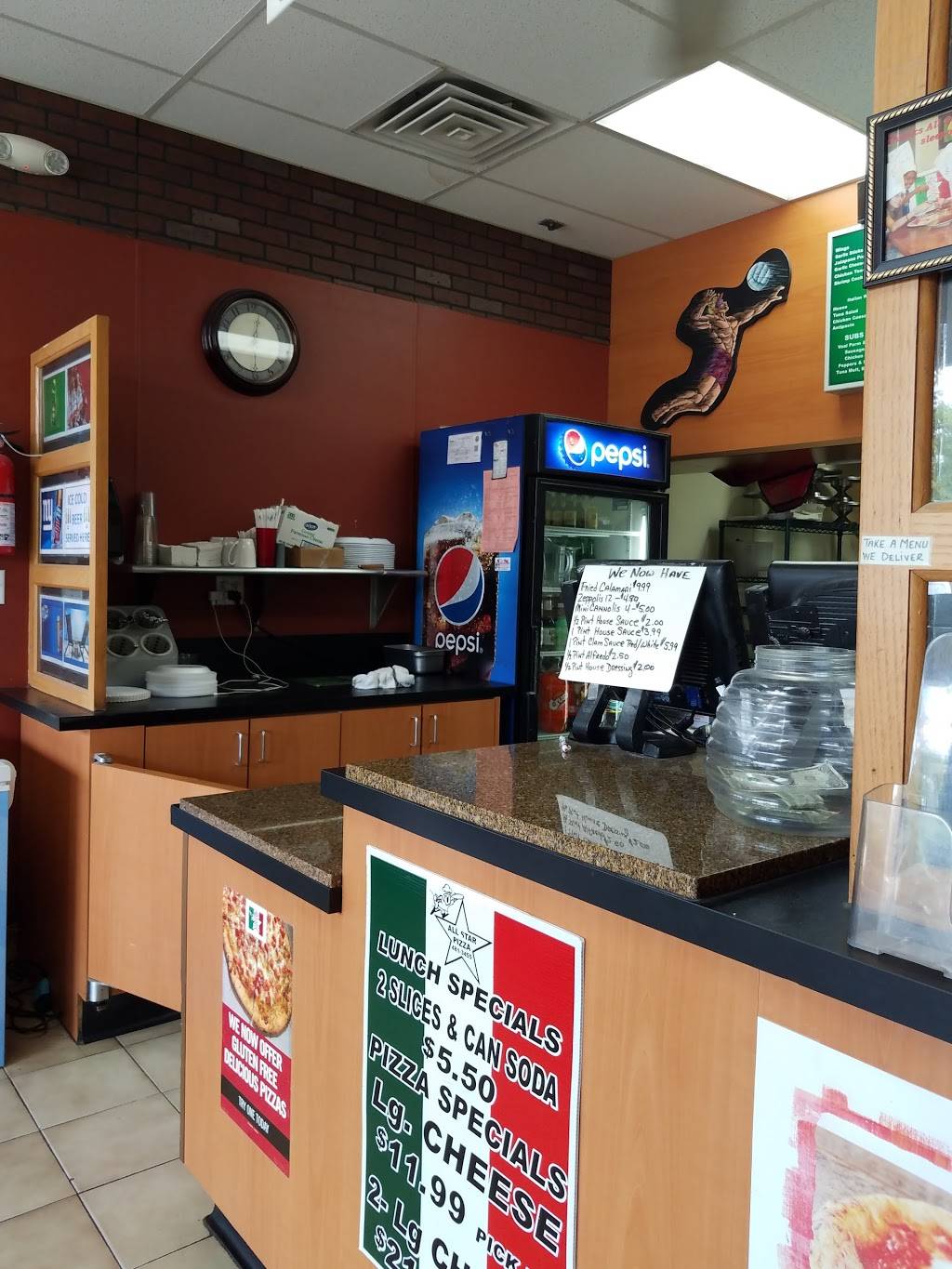 All Star Pizza | restaurant | 1315 S Military Trail, Deerfield Beach, FL 33442, USA | 9544813455 OR +1 954-481-3455