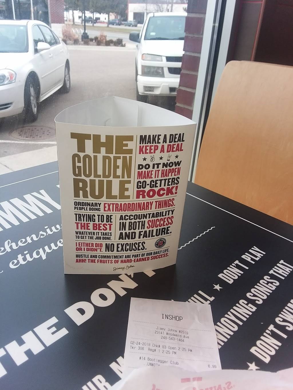 Jimmy Johns | meal delivery | 23141 Woodward Ave, Ferndale, MI 48220, USA | 2485431464 OR +1 248-543-1464